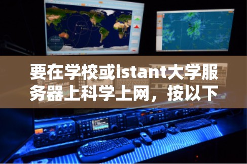 要在学校或istant大学服务器上科学上网，按以下步骤操作
