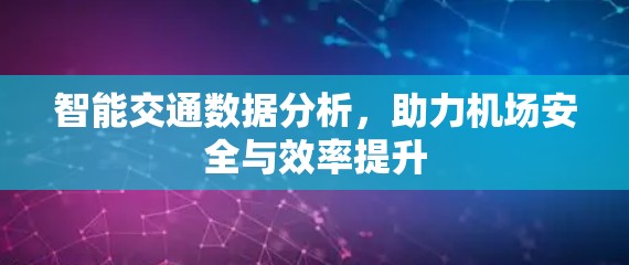智能交通数据分析，助力机场安全与效率提升