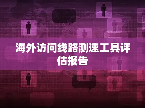 海外访问线路测速工具评估报告