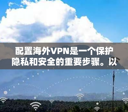 配置海外VPN是一个保护隐私和安全的重要步骤。以下是一个详细的配置指南，帮助您顺利完成配置
