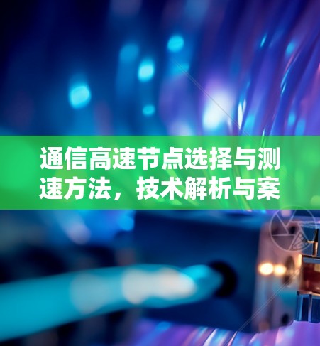 通信高速节点选择与测速方法，技术解析与案例分析