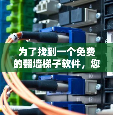 为了找到一个免费的翻墙梯子软件，您可以按照以下步骤进行