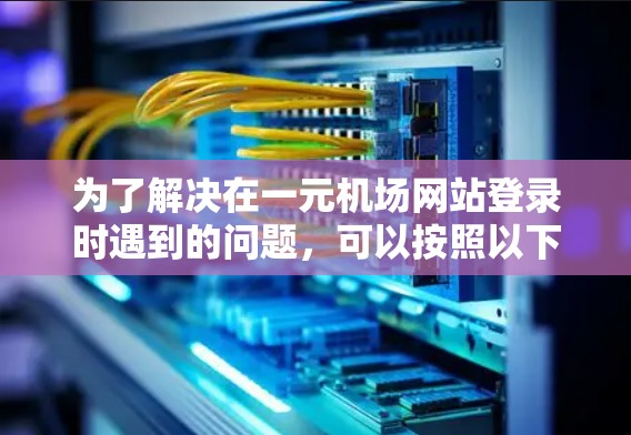 为了解决在一元机场网站登录时遇到的问题，可以按照以下步骤进行