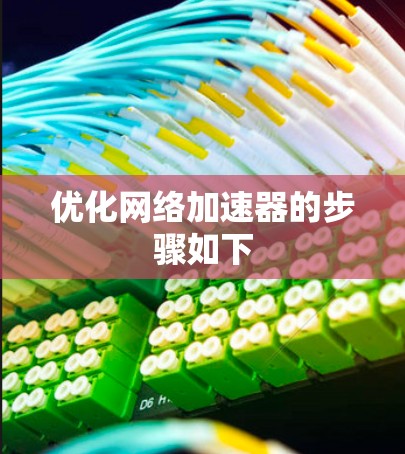 优化网络加速器的步骤如下